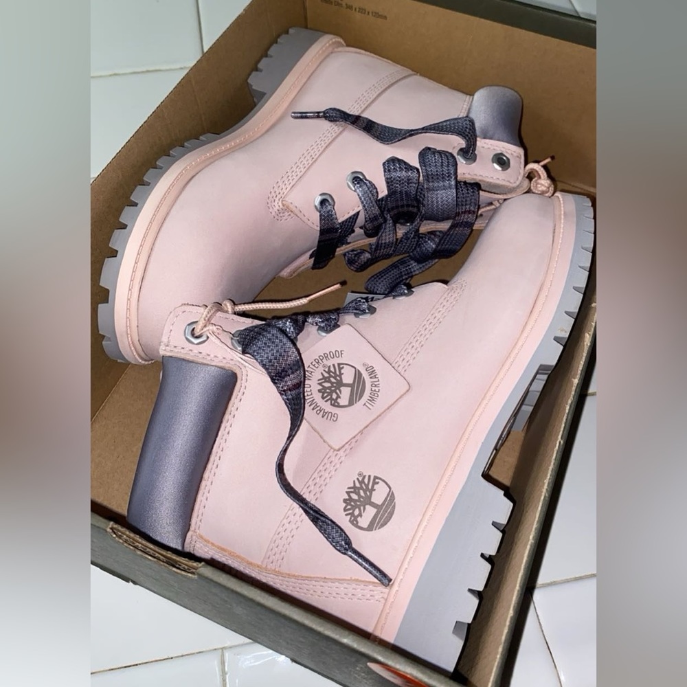 Pink Timberlands🩷